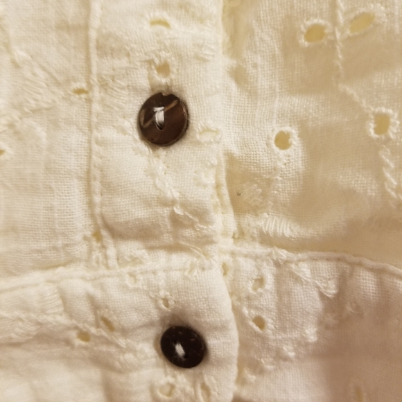 Free People Petunia Eyelet Top - Picture 3 of 4